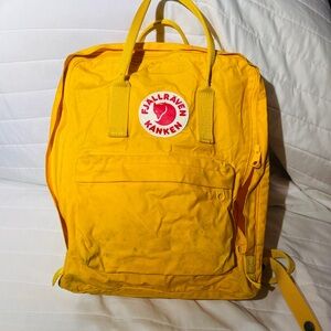 Fjallraven Bright Yellow Backpack
